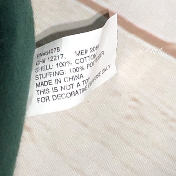 Handmade Christmas Tree Fabric Stuffed Decor Weighted - Picture 7 of 13